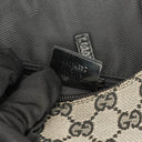 Gucci GG Canvas Handle Ring Hobo Bag