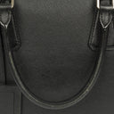 Prada Black Leather Saffiano Briefcase