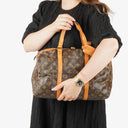 Louis Vuitton Sac Souple 35 Monogram Canvas Travel Bag