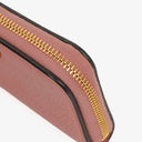 Miu Miu Madras Rosa N Leather Key Chain