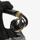 Gucci GG Canvas Handle Ring Hobo Bag
