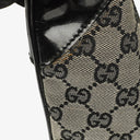 Gucci GG Canvas Handle Ring Hobo Bag