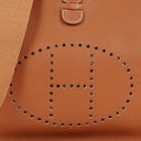 Hermes Evelyne I 32 Gold Taurillon Clemence Leather Shoulder Bag