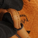 MCM Cognac Visetos Drawstring Tote Bag