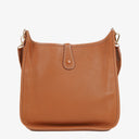 Hermes Evelyne I 32 Gold Taurillon Clemence Leather Shoulder Bag