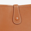 Hermes Evelyne I 32 Gold Taurillon Clemence Leather Shoulder Bag