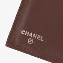 Chanel Quillted Lambskin Light Black Flap Wallet