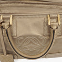 Loewe Amazona 28 Metallic Calfskin Handbag