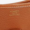 Hermes Evelyne I 32 Gold Taurillon Clemence Leather Shoulder Bag