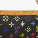 Louis Vuitton Takashi Murakami Pochette Accessoire Black Multicolor Clutch Handbag