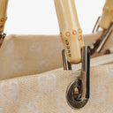 Gucci Bamboo Top Handle Beige Bag
