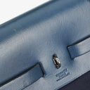 Hermes Herbag Navy Canvas Vache Hunter MM 2 In 1 Bag