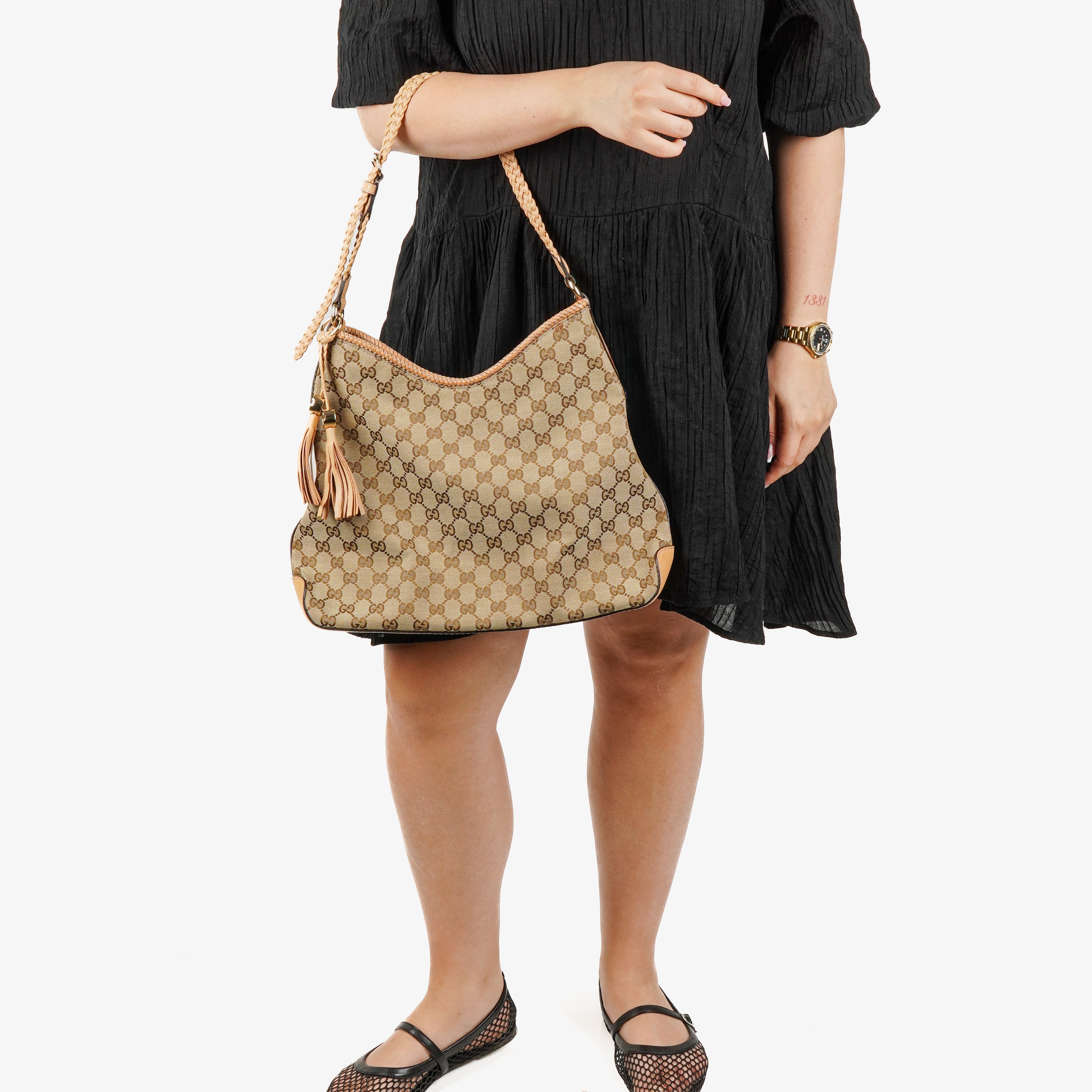 Gucci GG Canvas Marakesh Shoulder Bag