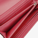 Chanel Large Boy Gusset Pink Chevron Quilted Leather Flap Wallet