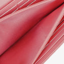 Chanel Large Boy Gusset Pink Chevron Quilted Leather Flap Wallet
