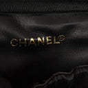 Chanel Black Caviar Leather Vanity Case