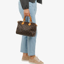 Louis Vuitton Speedy 25 Monogram Canvas Handbag