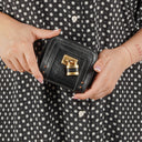 Chloe Paddington Black Compact Wallet