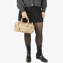 Loewe Amazona 28 Metallic Calfskin Handbag
