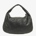 Bottega Veneta Medium Black Nappa Studded Hobo Bag