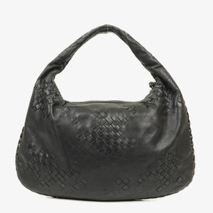 Bottega Veneta Medium Black Nappa Studded Hobo Bag
