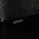 Chanel CC Black Quilted Patent Leather Handbag With 24K Gold-Plated Hardware
