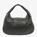 Bottega Veneta Medium Black Nappa Studded Hobo Bag