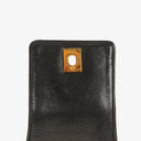 Chanel CC Black Quilted Patent Leather Handbag With 24K Gold-Plated Hardware