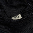 Prada Navy Tessuto Nylon Medium Twin Pockets Drawstring Backpack