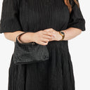 Givenchy Black Nylon Hobo Bag