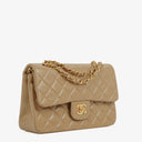 Chanel Vintage Small Classic Double Flap Bag Quilted Lambskin 24K Gold-Plated Hardware