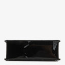 Chanel CC Black Quilted Patent Leather Handbag With 24K Gold-Plated Hardware