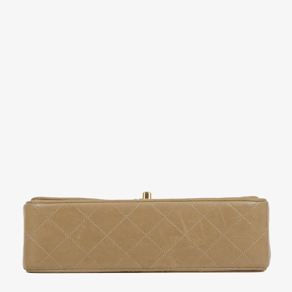 Chanel Vintage Small Classic Double Flap Bag Quilted Lambskin 24K Gold-Plated Hardware