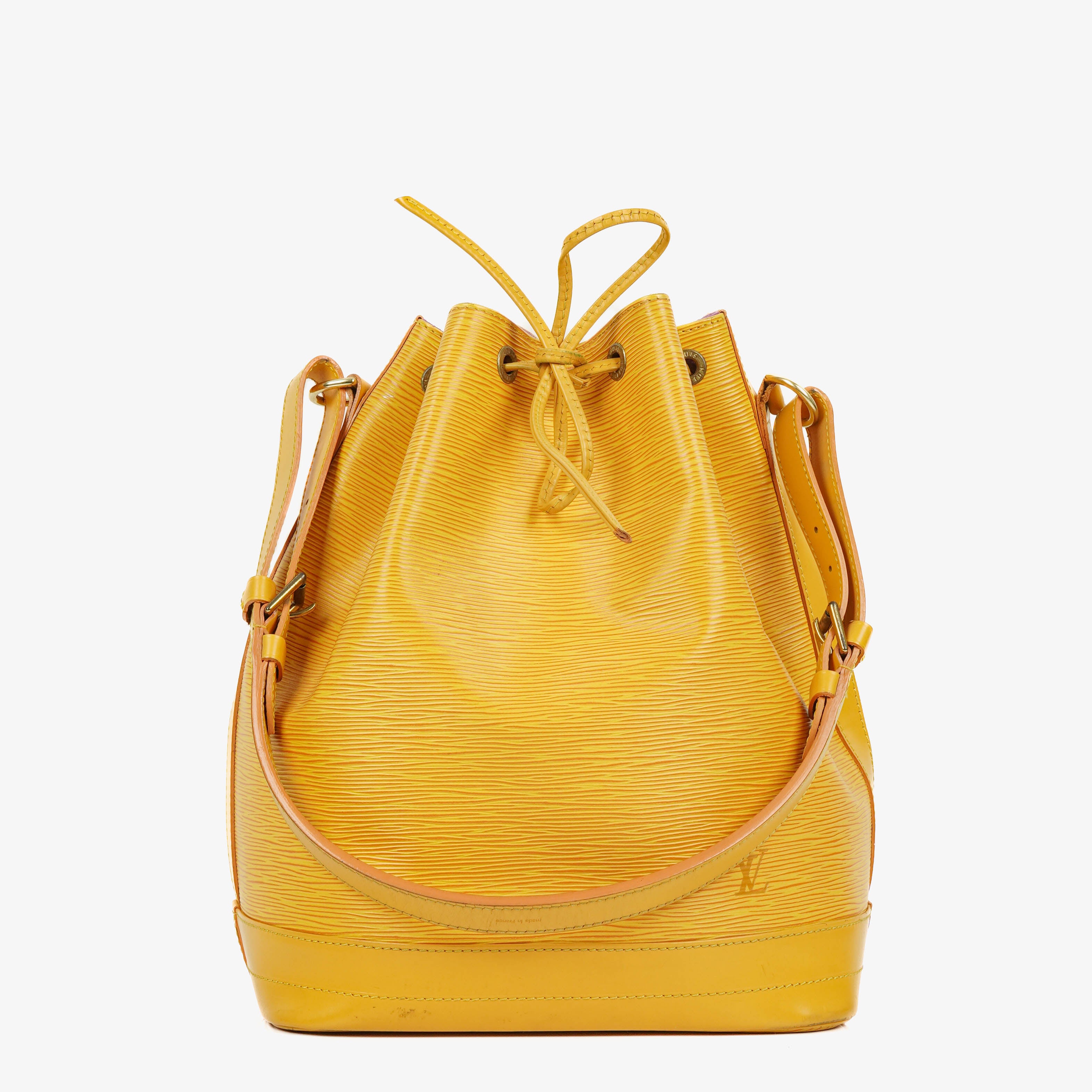 Louis Vuitton Noe Grande GM Gelbe Epi Leder Schultertasche