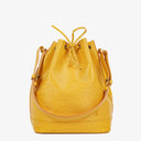 Sac à bandoulière Louis Vuitton Noe Grande GM en cuir Epi jaune