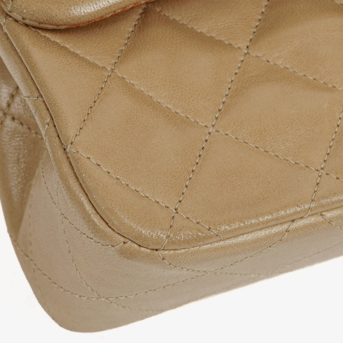 Chanel Vintage Small Classic Double Flap Bag Quilted Lambskin 24K Gold-Plated Hardware