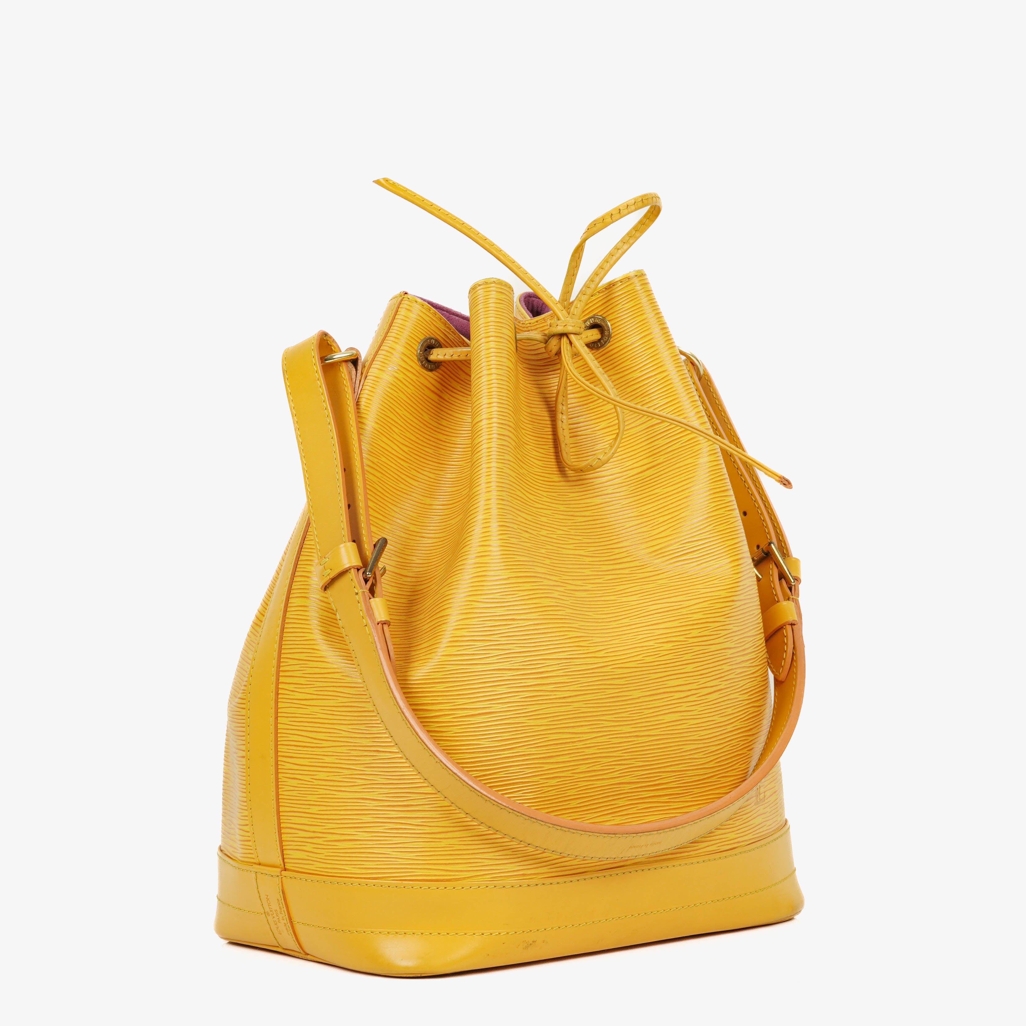 Louis Vuitton Noe Grande GM Gelbe Epi Leder Schultertasche