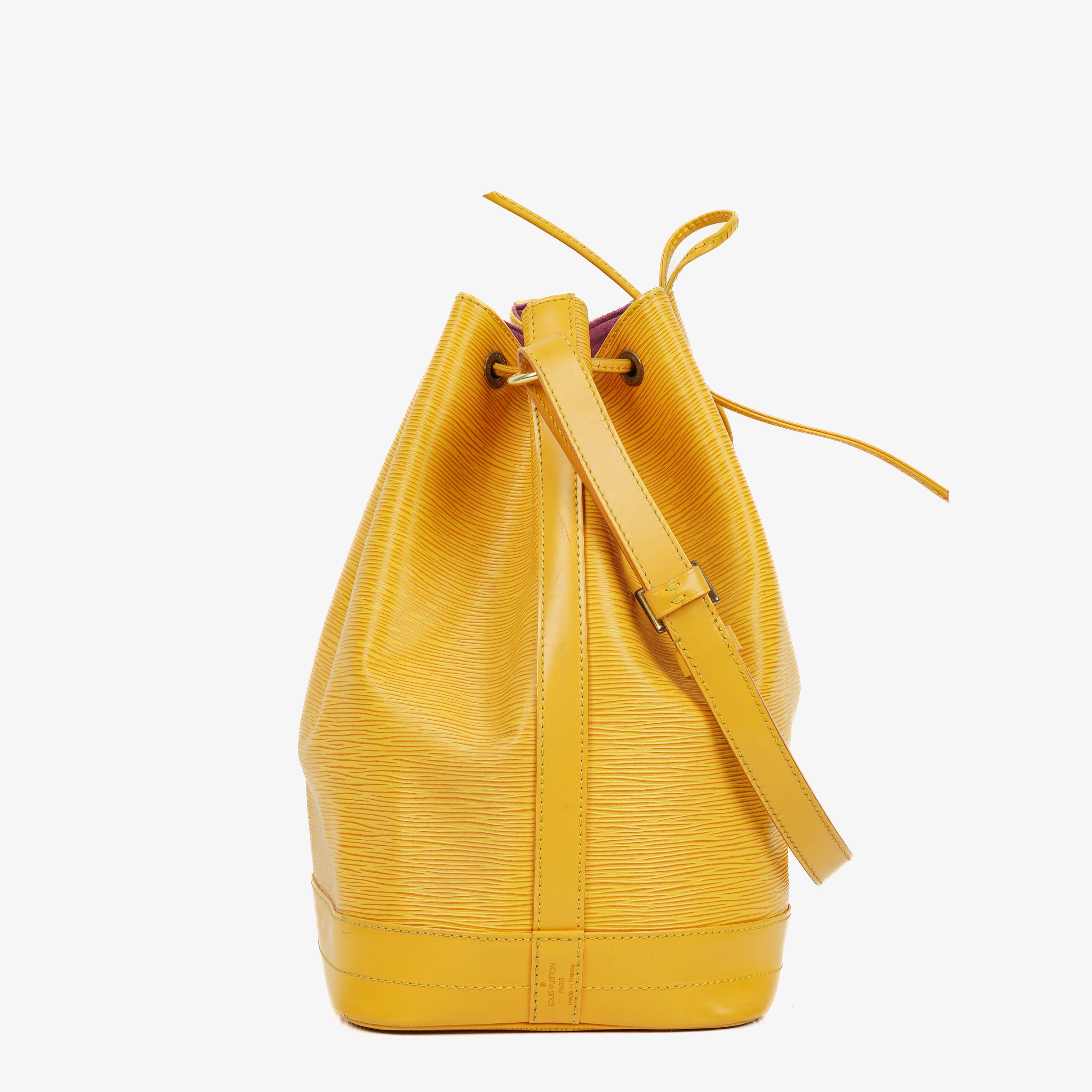 Louis Vuitton Noe Grande GM Gelbe Epi Leder Schultertasche