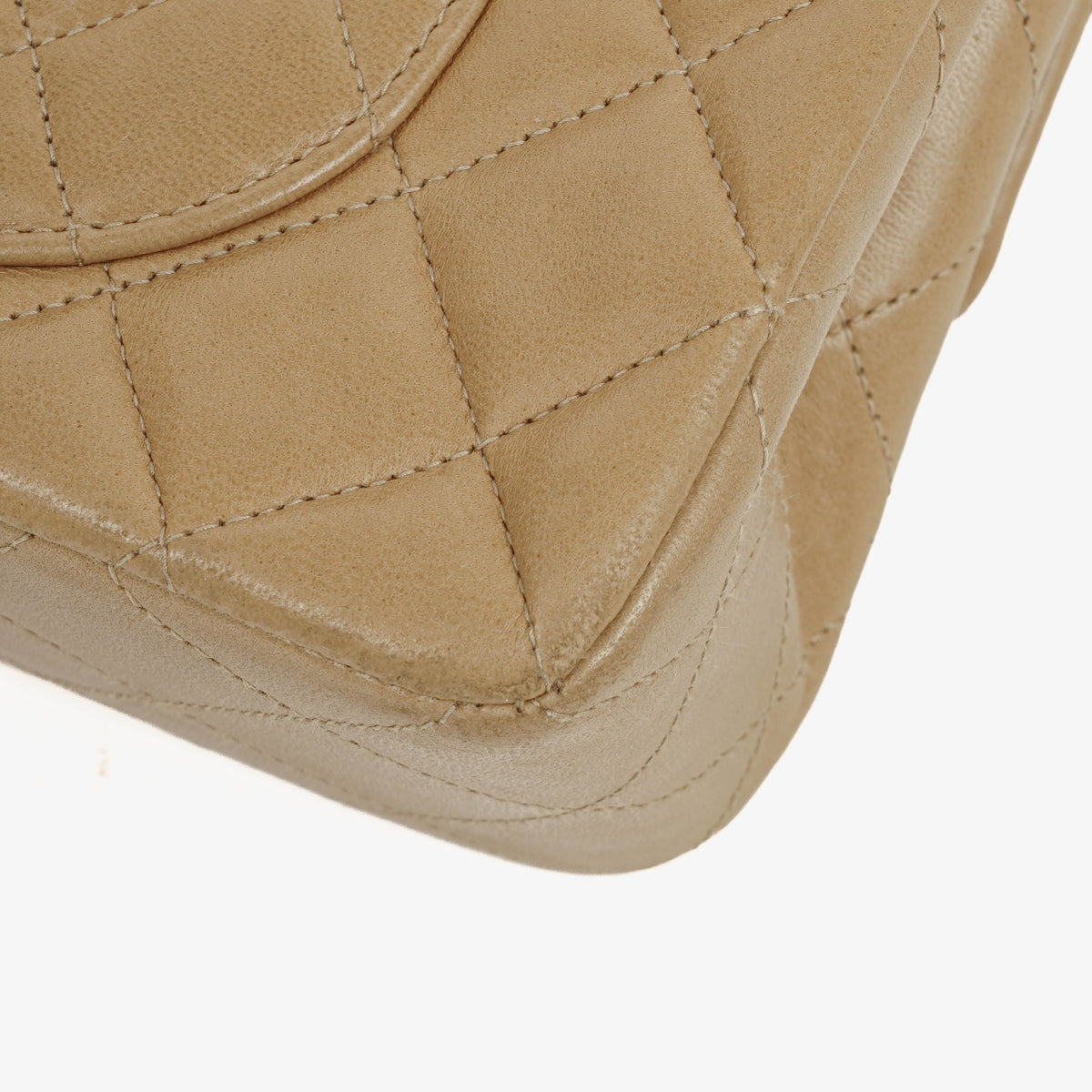 Chanel Vintage Small Classic Double Flap Bag Quilted Lambskin 24K Gold-Plated Hardware