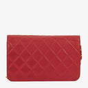 Chanel Classic Full Flap Bag Quilted Leather 24K Gold-Plated Hardware