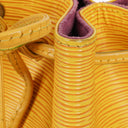 Sac à bandoulière Louis Vuitton Noe Grande GM en cuir Epi jaune
