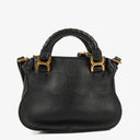 Chloe Marcie Mini Black Grained Leather Bag