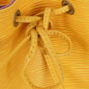 Sac à bandoulière Louis Vuitton Noe Grande GM en cuir Epi jaune