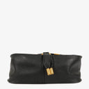 Chloe Marcie Mini Black Grained Leather Bag