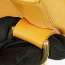 Sac à bandoulière Louis Vuitton Noe Grande GM en cuir Epi jaune
