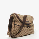 Gucci Beige/Brown GG Canvas Diaper Bag