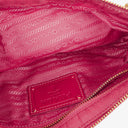 Prada Pink Nylon Tessuto Pietre Shoulder Bag
