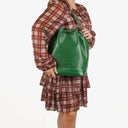 Louis Vuitton Noe Grande GM Green EPI Leather Shoulder Bag