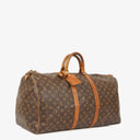 Louis Vuitton Keepall 55 Monogram Canvas Travel Bag