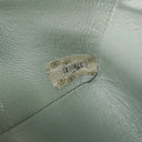 Chanel Vintage Quiltad Mocka Ljusblå Mini Flap-väska